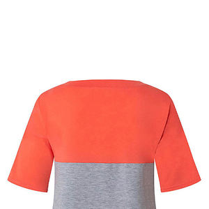 Vêtements décontractés personnalisés pour femmes, t-shirts amples en coton 100% respirant, design de hauts, personnalisation en gros en stock - Product Image 6