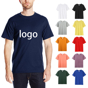 เสื้อยืดกีฬาคุณภาพสูง 100% โพลีเอสเตอร์ สีพื้น คอกลม แขนสั้น สกรีนโลโก้ตามสั่ง สำหรับผู้ชาย - Product Image 1