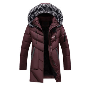 Abrigos de plumón para hombre, a prueba de viento y agua, nuevo estilo, largos y a la moda. - Product Image 1