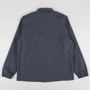 Graphite Gray Men <b>Coach</b> Jacket Snap Button Lightweight Windbreaker Point Collar Custom Logo Private Label Streetwear Wholesale - Product Image 2