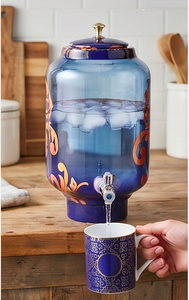 Dispensador de Agua Moderno de Cobre con Diseño Meena, Asa Metálica Ecológica para Uso en Hogar, Hotel y Restaurante - Product Image 2