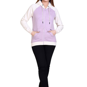 เสื้อฮู้ดโอเวอร์ไซส์ผ้าฟลีซสำหรับผู้หญิงจาก Cloth Field Industries เนื้อผ้าคอตตอนผสม นุ่ม ระบายอากาศได้ดี แห้งเร็ว ทรงยาว - Product Image 5