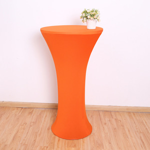 Set of Reusable Spandex Decorated Round <b>Table</b> Tops for Wedding Dining & Outdoor Banquets Elegant Cloth <b>Cover</b> for Parties - Product Image 2