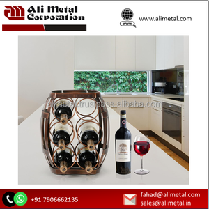 Porte-vin en métal Triang Porte-vin décoratif pour la décoration de salon et la décoration de fête Personnalisable - Product Image 5