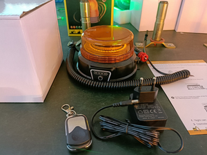 Ứng dụng điều khiển ánh sáng nhấp nháy không dây mới dẫn đèn hiệu <span class=keywords><strong>LED</strong></span> ánh sáng có thể sạc lại 12V-24V đèn flash đèn hiệu cho xe tải SUV của cơ sở từ tính - Product Image 5