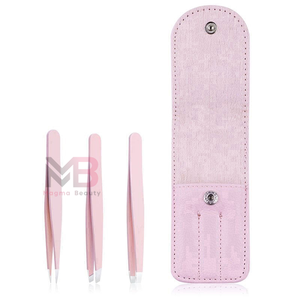 แหนบดัดขนคิ้ว MAGMA BEAUTY MB-ZS-852 ผลิตในปากีสถาน ทำจากสแตนเลส ทรงเฉียง เป็นมิตรกับสิ่งแวดล้อม ใช้ซ้ำได้ คุณภาพสูง - Product Image 3