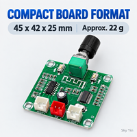 Module amplificateur stéréo sans fil XH-A158 PAM8403 BT 5.0 DC 5V avec contrôle du volume pour enceintes DIY – Vente en gros