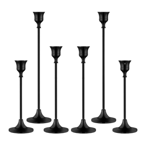Portavelas Metálico Hecho a Mano con Acabado Antiguo, Nuevo Portavelas para Decoración del Hogar, Bodas y Oficina - Product Image 1