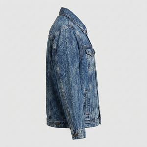 Custom <b>Men</b> <b>Denim</b> <b>Jacket</b> Modern Lifestyle Outerwear with Premium Construction and Wholesale Manufacturing Solutions Best Selling - Product Image 5