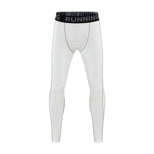 Wholesale Slim Fit Running Pants With Reflective Strip Design <b>Elastic</b> Quick Dry Training Fitness Compression Leggings Men - Product Image 1