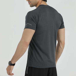 Ensemble personnalisé pour homme : T-shirt à épaules tombantes et short, 100 % coton, coupe courte et ample, en tissu tricoté épais - Product Image 3