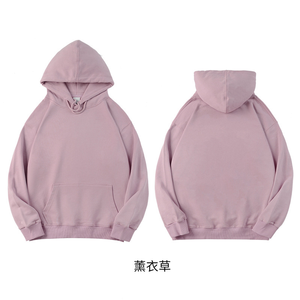 Sweat-shirts en polaire d'hiver unisexe, 17 couleurs, 300 grammes, taille européenne, design personnalisé, logo OEM imprimé ou brodé sur un sweat-shirt uni - Product Image 3