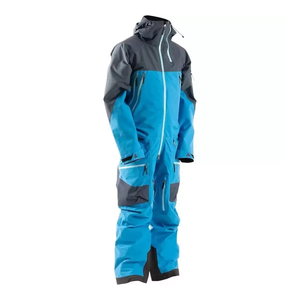 Combinaison de ski unisexe Interknit imperméable à capuche, impression par sublimation, polyester, vêtements de ski d'hiver, taille adulte - Product Image 6