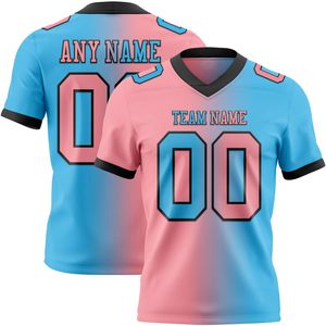 Jersey de Fútbol Americano Juvenil Profesional, Mezcla de Spandex, Transferencia Térmica, Diseño de Logotipo Personalizado, Proveedor, Ropa Transpirable - Product Image 3