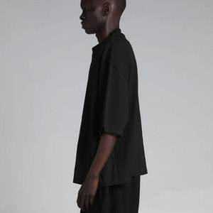 T-shirt Oversize Lourd Shaka Wear Max à Col Rond Uni Manches Courtes – T-shirt Cool Shaka pour les Vacances d'Été - Product Image 3