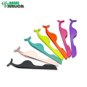HASNI SURGICAL OEM Pince à épiler réutilisable en acier inoxydable pour faux cils - Fournisseur d'instruments chirurgicaux personnalisés - Product Image 5