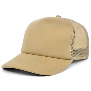 High Quality Wholesale Classic Custom Design Your Own 3D Embroidery Logo 5 Panel Mesh Trucker Headwear <b>Hats</b> Men's - Product Image 1