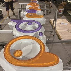 Enseigne extérieure personnalisée en acrylique 3d imperméable aux lettres personnalisée pour les entreprises - Product Image 2