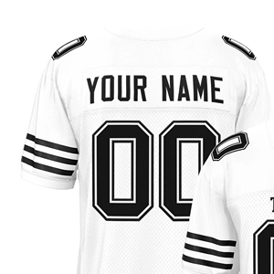 Camiseta de Fútbol Americano de Malla al por Mayor de Fábrica, Resistente a Impactos, Elástica y que Absorbe la Humedad para Partidos de Atletas - Product Image 3