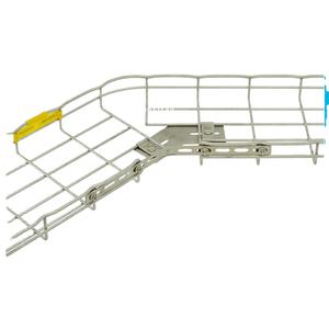 Bestray Horizontal Elbow 45 Degree <b>Cable</b> <b>Management</b> Tray Direct Factory Supply Inox 304 Perforated Design - Product Image 1