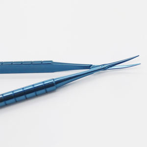 Ciseaux ophtalmiques manuels en alliage de titane Vanna's Eye pour capsulotomie, instrument chirurgical pour usage médical hospitalier, certifié CE - Product Image 3