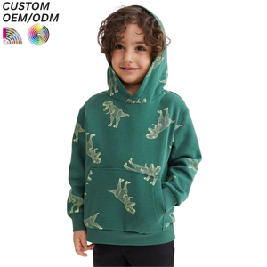 Sweat-shirt à capuche en coton tricoté anti-rétrécissement pour bébés et enfants (garçons et filles) - Product Image 3