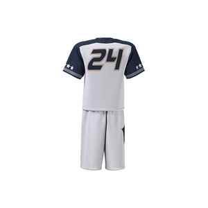 Uniforme de lacrosse pour homme adulte respirant et confortable, coupe ajustée, coutures lisses, manches courtes, logo sur le devant - Product Image 3