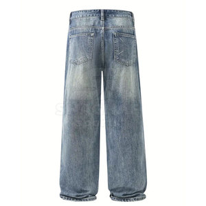 Pantalon baggy pour homme de qualité supérieure, dernier design, lavé, vente en gros, personnalisez votre propre pantalon baggy pour homme, fabriqué au Pakistan - Product Image 2