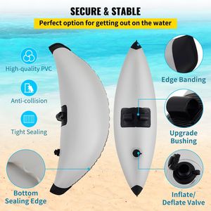 Kit de Sistema Estabilizador para Kayak, Inflable de PVC, 2 Brazos Laterales, Soporte para Cañas, Flotador para 2 Personas - Product Image 3
