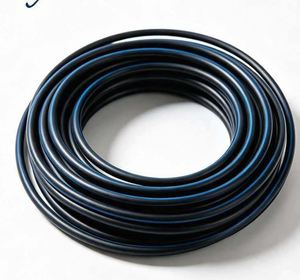 Hybrid Gas Hose Flexible <b>Rubber</b> Tube Black Blue Coil for South America Bolivia Peru - Product Image 2