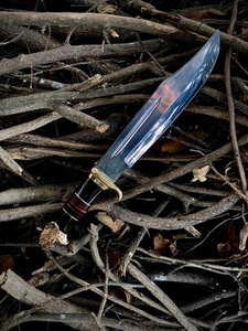 Cuchillo Bowie de Caza para Exteriores de Acero Inoxidable de Alta Calidad A&M Enterprises con Hoja Fija de Punta Caída y Mango de Madera Micarta, Garantía de 3 Años - Product Image 4