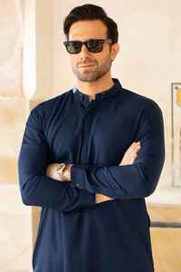 Conjunto de Shalwar Kameez para Hombre, Estilo Islámico Casual, Talla Grande, Transpirable, Algodón/Poliéster, para Todas las Temporadas, Venta al Por Mayor - Product Image 3