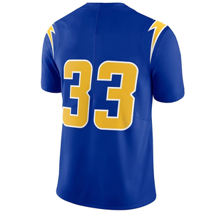 Maillot de football américain respirant, couleur unie, prix bas, nouveau design, personnalisable, très vendu, faible MOQ - Product Image 6