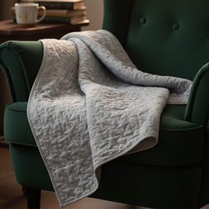 Couverture polaire Raschel 100 % polyester style coréen, taille Queen, moelleuse, unie, tissée, chaude, douce et anti-poussière pour l'hiver – Vente en gros - Product Image 4