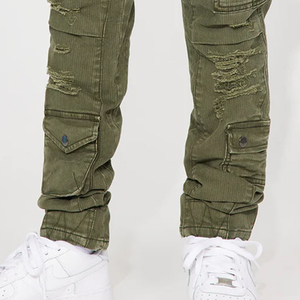 Pantalon en jean décontracté pour garçons, design tendance, couleur durable, avec logo personnalisé, prix usine, pas cher - Product Image 5