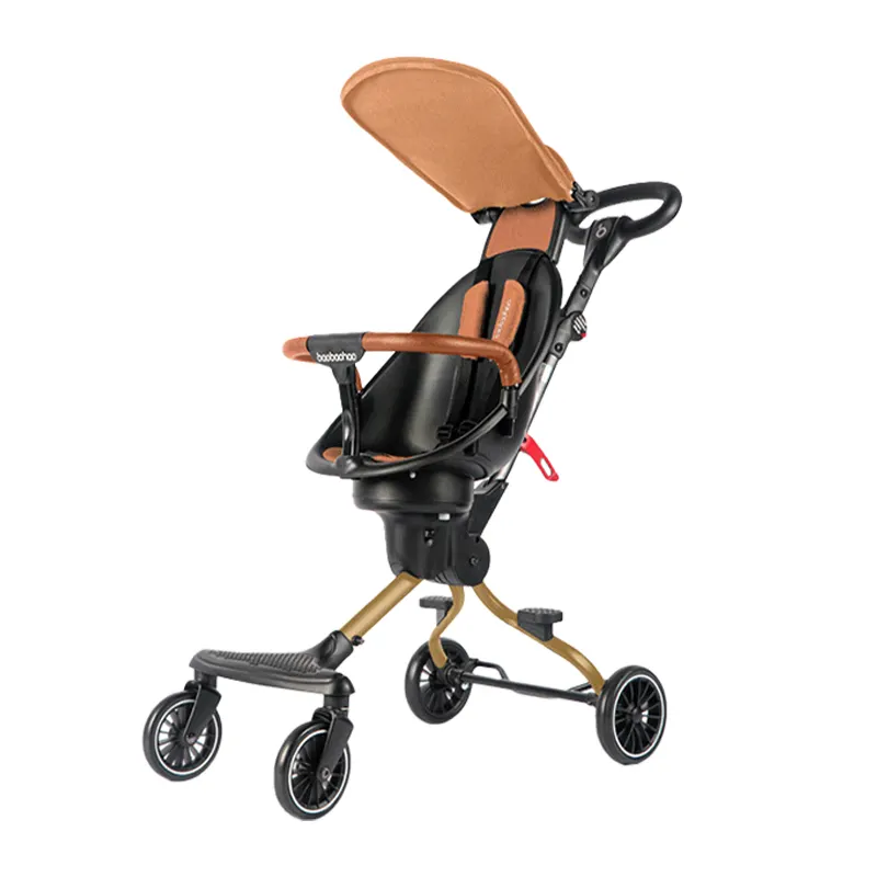 Trọng lượng nhẹ dễ dàng gấp bé du lịch pram Deluxe xe đẩy em bé nôi bán buôn bé Buggy xe đẩy