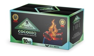 Carbón para Barbacoa de Merades, Indonesia, Bajo en Ceniza, Premium, Ecológico, para Exportación a Dubái, Salones de Shisha, Restaurantes y Exteriores - Product Image 3