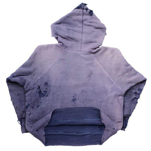 Sweat à capuche délavé pour homme – Design tendance, effet soleil délavé, lourd et confortable – Prix bas - Product Image 6