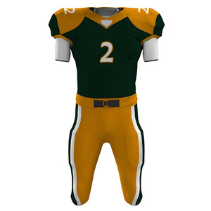 Tenue d'équipe de football américain personnalisée pour les jeunes et les adultes, ensemble uniforme professionnel de maillot et de pantalon de football américain - Product Image 2