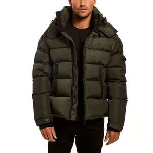 Custom Puffer <b>Jacket</b> <b>Men</b> Premium Quilted Winter Coat <b>Lightweight</b> Insulated Outdoor Streetwear Puffer <b>Jacket</b> Private Label OEM - Product Image 5