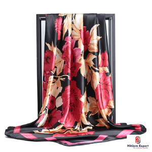 Custom Printed Long <b>Scarf</b> Soft Fabric White Label Low MOQ OEM ODM Textile Manufacturer for Fashion Brands Bali - Product Image 4