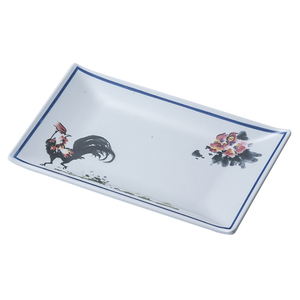 Plato Rectangular de Melamina Irrompible Estilo Canton de 9 y 11 Pulgadas, Plato para Carne, Plato para Servir <span class=keywords><strong>Dim</strong></span> <span class=keywords><strong>Sum</strong></span>, Diseño Personalizado para Restaurantes y Servicios de Catering - Product Image 5