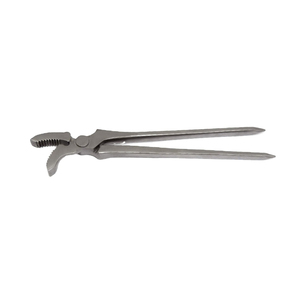 Manufacturers of Hoof Clincher 12" Clinching Tongs Curved Jaw Horse-<b>shoe</b> Nail Clincher Farrier Tools Veterinary - Product Image 2