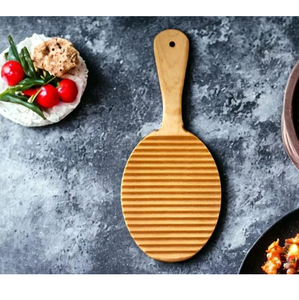 Tabla de gnocchi de madera acanalada, herramienta ecológica para pasta, apta para lavavajillas, con calidad premium y bajo precio. - Product Image 4
