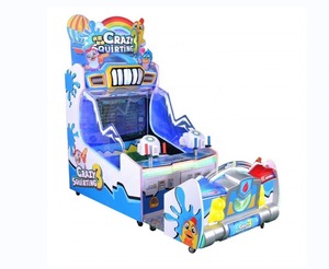 Crazy Squirting Water Shooting Arcade Machine 2 Player Water Jet Gun <b>kids</b> Game for Malls, Gaming Zone - Product Image 1