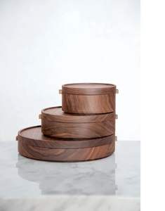 Ensemble de chauffe-plats classique en acier inoxydable 2L+4L+6L+10L avec fonction maintien au chaud et au froid, fait main - Product Image 4