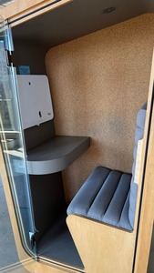 Cabine téléphonique insonorisée Loop Solo 35 dB pour une intimité optimale - Product Image 2