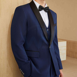 Trajes de Esmoquin para Hombre de Alta Calidad, Conjunto de Traje Formal, Corte Clásico, Diseño Elegante, Precio al por Mayor, Talla y Color Personalizables - Product Image 5