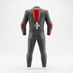 ชุดมอเตอร์ไซค์หนังแท้สำหรับแข่งรถ รุ่นล่าสุด ดีไซน์พรีเมียมคุณภาพสูง สำหรับผู้ชาย  แบบสั่งตัดได้ - Product Image 3