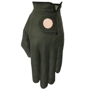 Guante de Golf de Cuero Cabretta, Guantes de Golf con Palma Perforada, Transpirables, Agarre Suave, Cierre Ajustable en la Muñeca - Product Image 2
